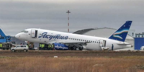 Самолет, совершивший аварийную посадку, был признан &quot;негодным к эксплуатации&quot; и продан за 25 миллионов рублей