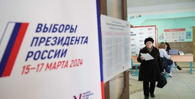 Общая явка на выборы президента России превысила 38%